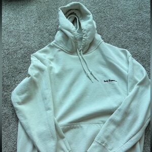 Iets Frans Cream Hoodie Size M